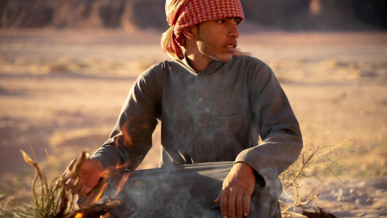 Wadi Rum Desert Heart Camp Bagian luar foto
