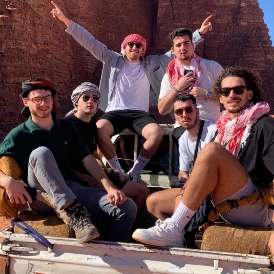 Wadi Rum Desert Heart Camp Bagian luar foto