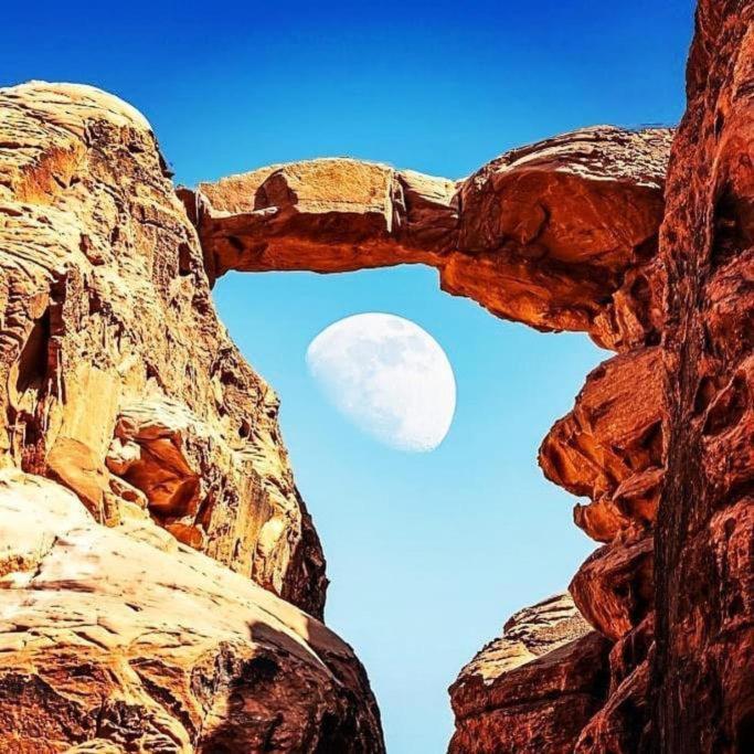 Wadi Rum Desert Heart Camp Bagian luar foto
